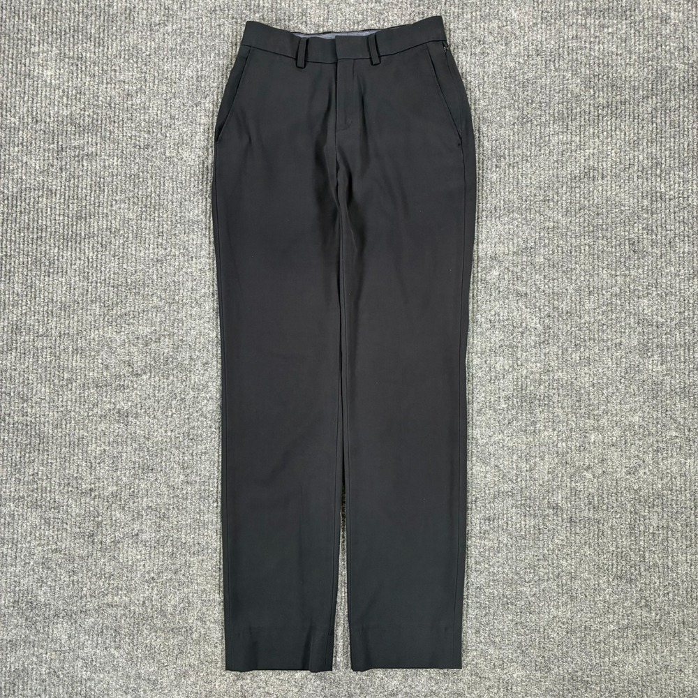 JetSeam Womens Dress Pants Size 0 Navy Grey Flat Front Tailored Slacks